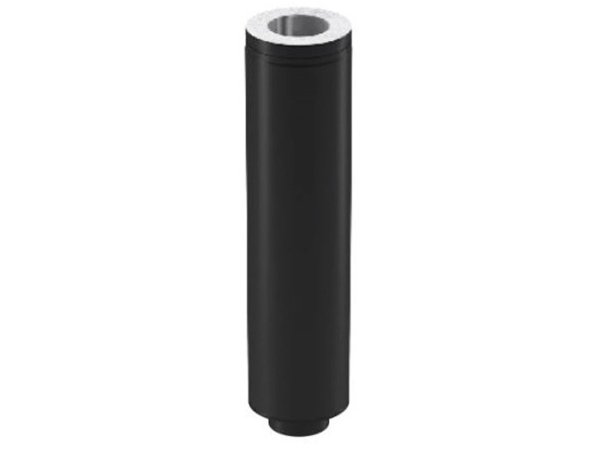 Schiedel stålskorstenspakke. Produkt vises