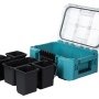 Makita Maktrak organizer. Produkt vises med indhold
