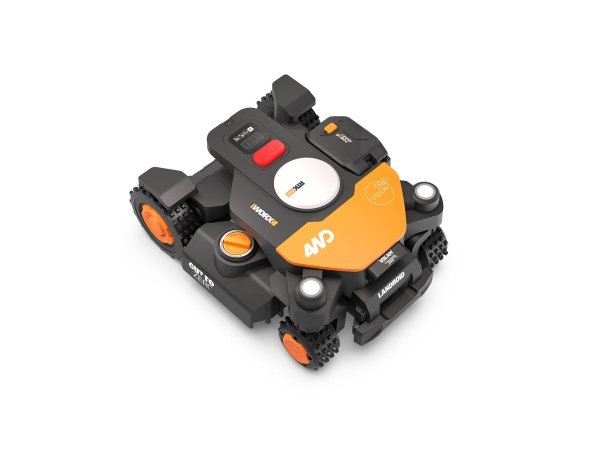 Worx 4WD robotplæneklipper. Produkt vises