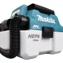 Makita 18V støvsuger. Produkt vises fra siden