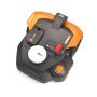 Worx WR312E robotplæneklipper. Produkt vises oppefra