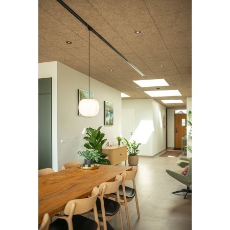 Akustikplade træbeton loftplade med ekstra fin struktur til loft og væg