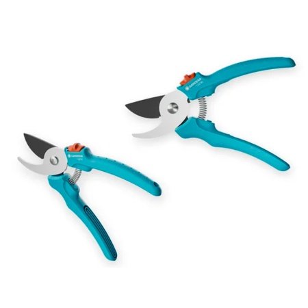 Gardena beskærersaks Easycut. Billedet viser produktet lukket.