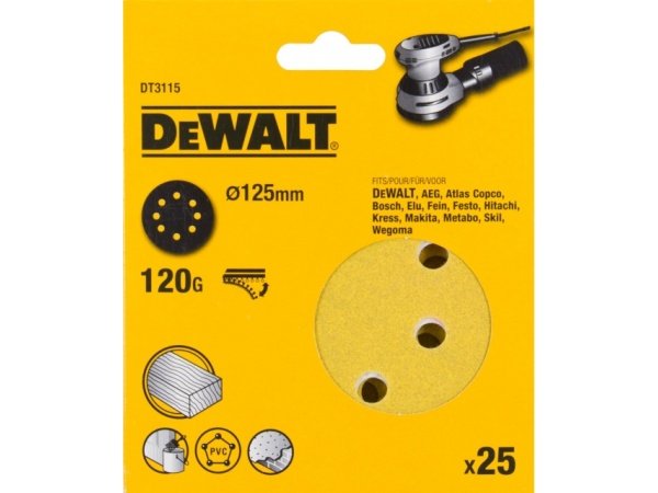 Dewalt slibeskive K120