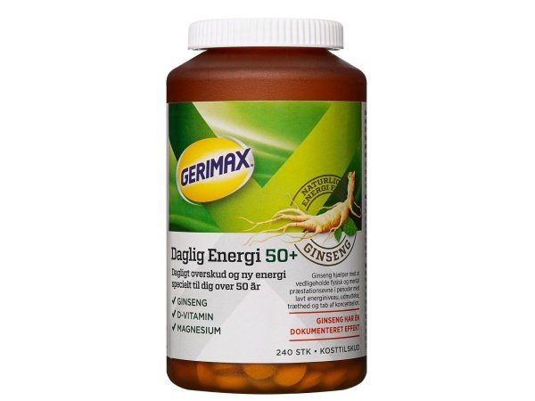 Gerimax Daglig Energi 50+