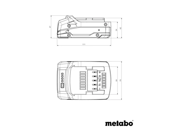 Metabo batteri