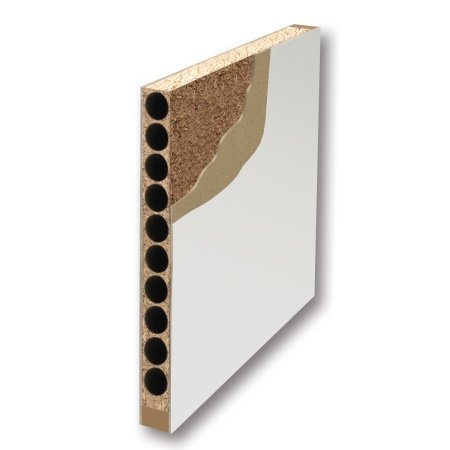 Høgild massivdør glat hvid