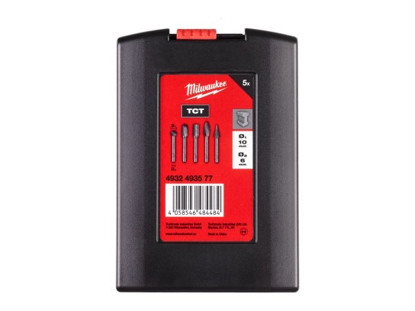 Milwaukee fræsersæt Milwaukee fræsersæt 5 stk