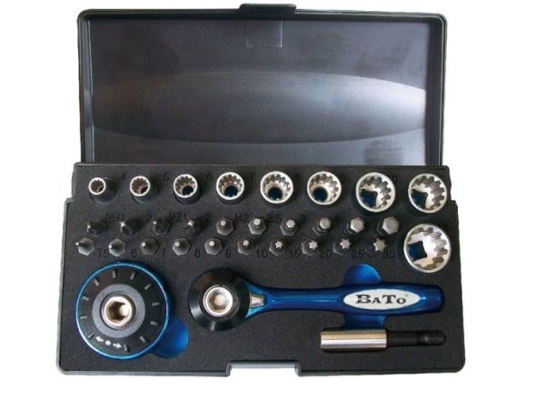 BaTo top-/bitssæt 1/4"