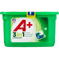 A+ Vaskepuder 3i1 pods 12 stk. A+ Vaskepuder 3i1 pods 12 stk.