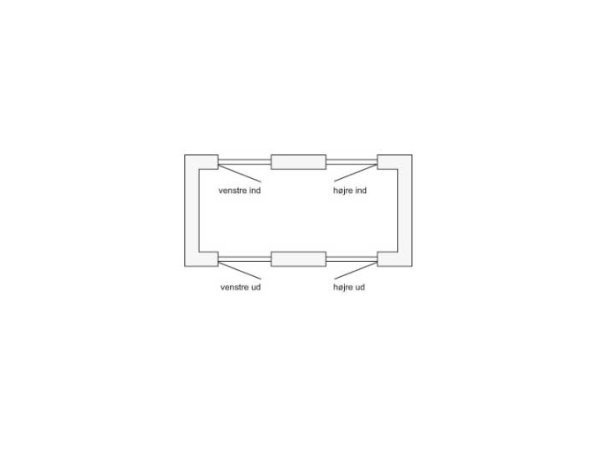 Swedoor facadedør P-1200 sort