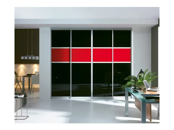 Svalk KG50 topskinne, sort, 2 spor Svalk KG50 topskinne, sort, 2 spor.