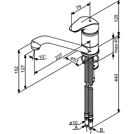 Damixa space køkkenarmatur