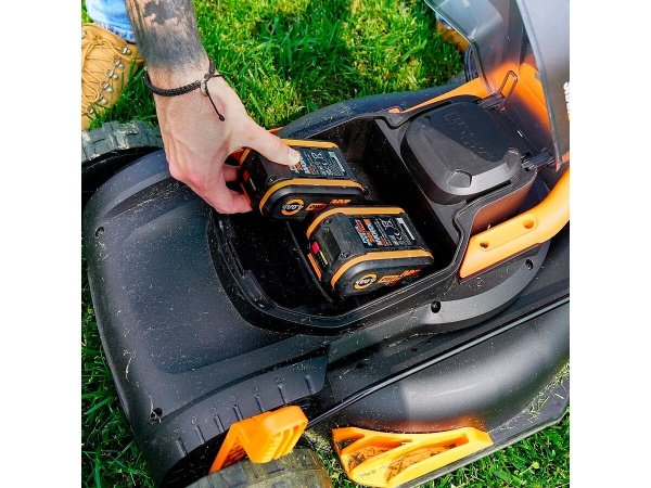 Worx akku plæneklipper