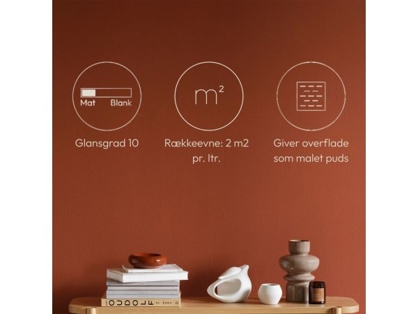 Dyrup væg 10 strukturmaling