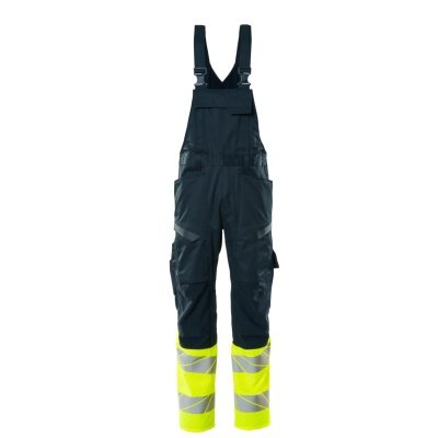 Mørk marine/gul