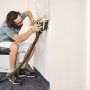 Festool deltasliber. Miljøbillede af produkt med model