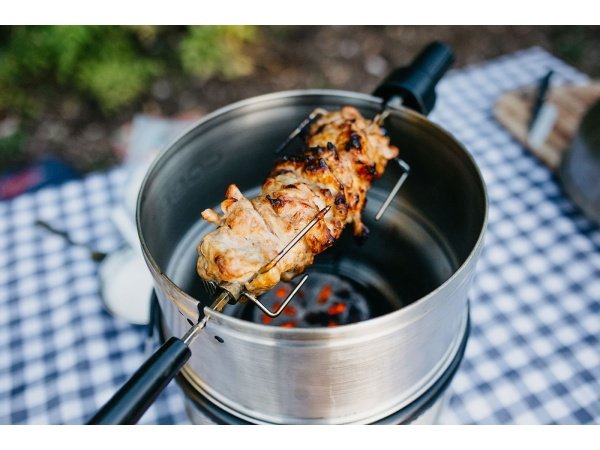 Cobb rotisserie, produkt set oppefra