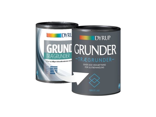 Dyrup trægrunder 0,75ltr