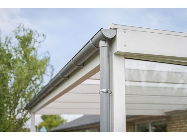 Plastmo nedløbsrør 3mtr