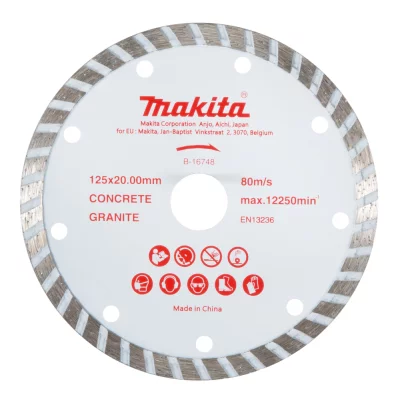 Makita diamantklinge (våd). Produkt vises
