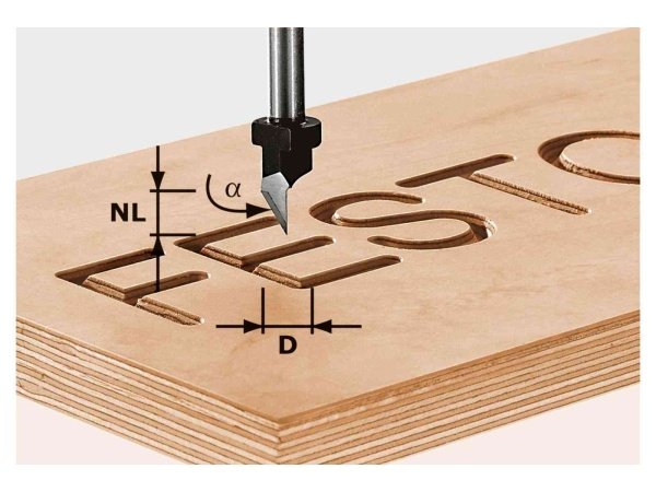 Festool skriftfræser