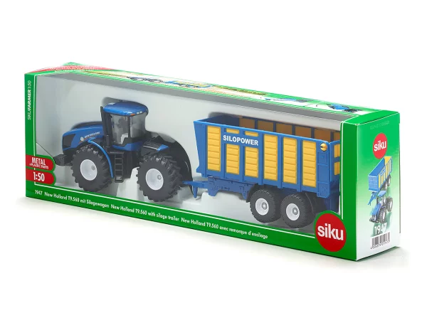 Siku traktor m/ensilagevogn