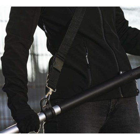 Scheppach multitool m/teleskophækkeklipper/kædesav, C-PHTS41. Billedet viser produktet og tilbehør med hvid baggrund