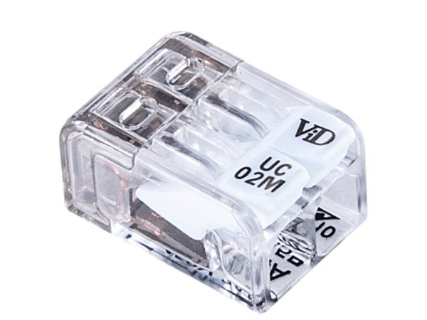 Fjedersamlemuffe 2P Fjedersamlemuffe 2P 2,5mm² (16 stk.)