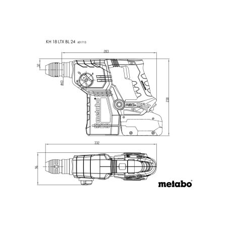 Metabo akku borehammer
