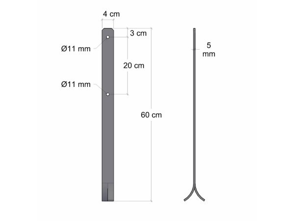 Plus universale stolpefødder