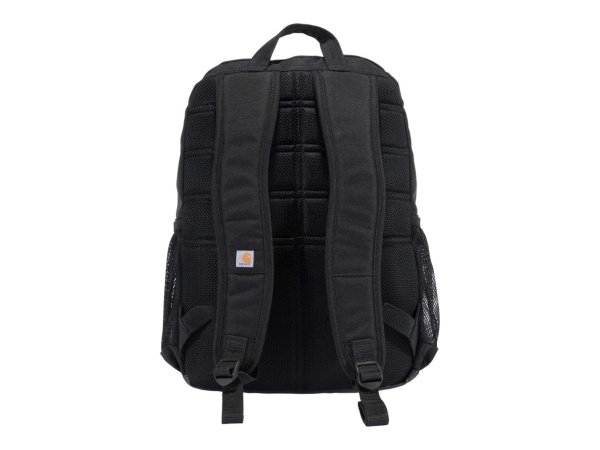 Carhartt Single Compartment rygsæk 23L i sort og vandafvisende materiale. Billedet viser hele produktet.
