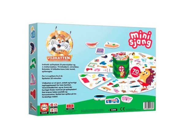 Vildkatten Minisjang Vildkatten Minisjang, produkt set forfra