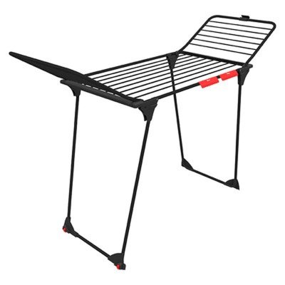 Vileda tørrestativ (20 m snor) King Ultimate med parallelle ben. Billedet viser produkt udslået.