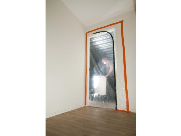 Cover dør med lynlås