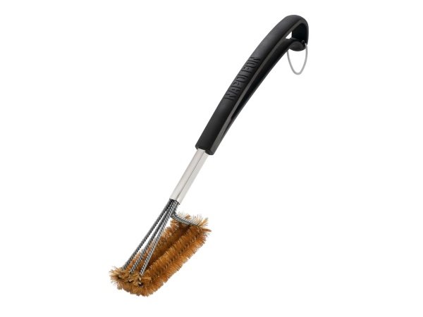 Napoleon grillbørste messing dobbelt