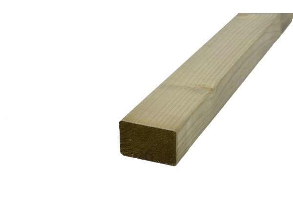 Høvlet 45x70mm trykimprægneret reglar