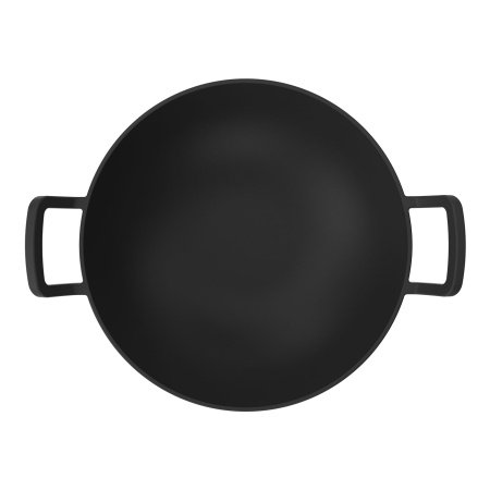 Nexgrill Protouch wok Nexgrill Protouch wok i støbejern Ø30 cm. Billedet viser produktet forfra.