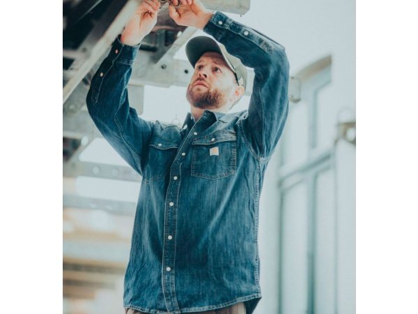 Carhartt denimskjorte