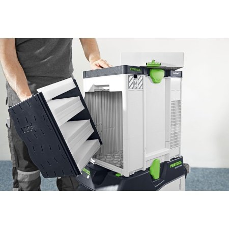 Festool fladfilteret Festool fladfilteret til luftrenser SYS-AIR M er designet med tripleV-form