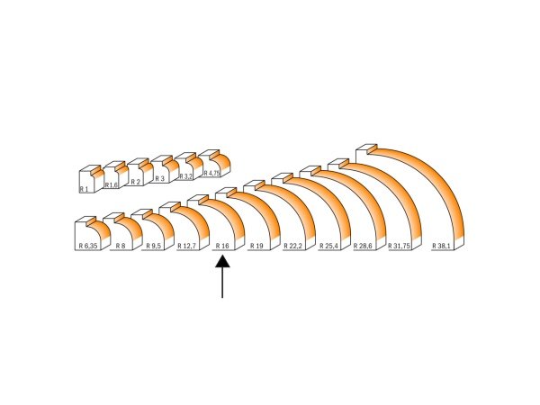 CMT afrundingsfræser