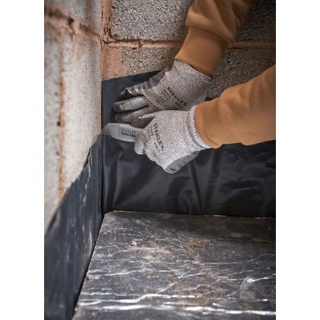 Stanley FM trapez prof-kniv Stanley FatMax trapez prof-kniv inkl. hylster, sølv. Billedet viser produktet og hylster.