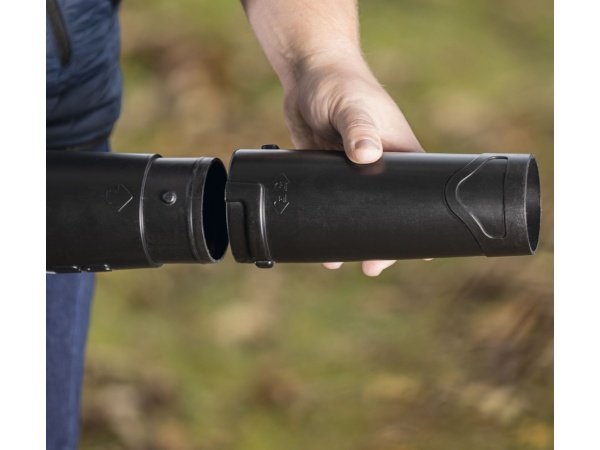 Scheppach løvblæser C-BL700-X-SET S 5912104400, m/batteri & lader. Billedet viser produktet med hvid baggrund.