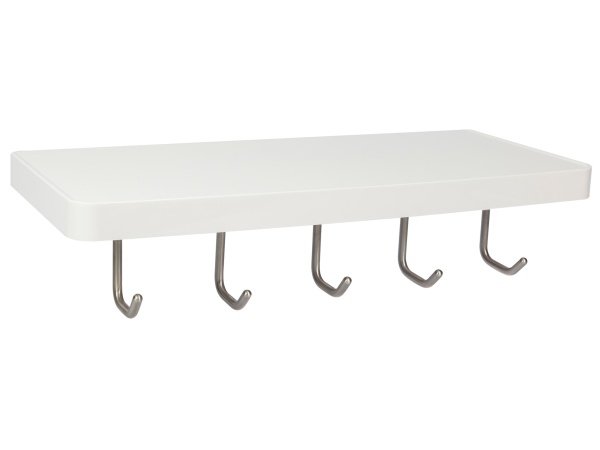 New Concept hylde hvid/stål