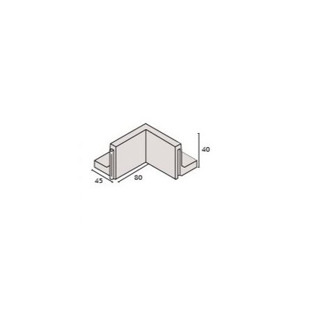 IBF Parkline Støttemur 40 40 x 80 x 45 IBF Parkline Støttemur 40 40 x 80 x 45