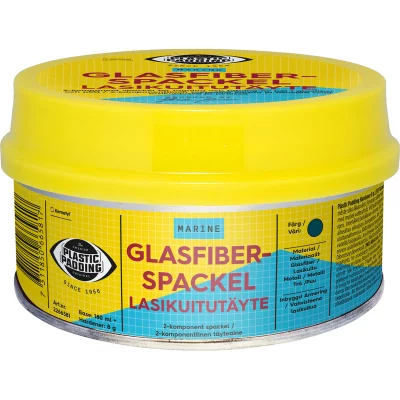 Plastic Padding glasfiberspartel. Produkt vises