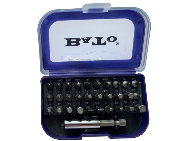 BaTo bitssæt 1/4"