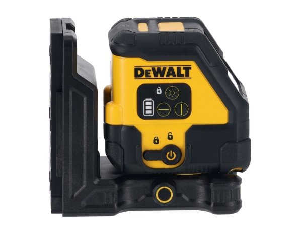 Dewalt USB-C krydslinjelaser Dewalt USB-C krydslinjelaser rød stråle