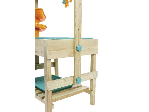 Hape multifunktionelt legebord. Produkt vises oppefra