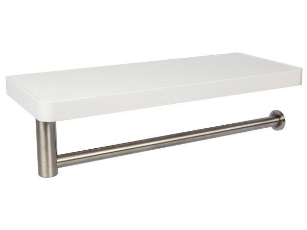 New Concept hylde hvid/stål